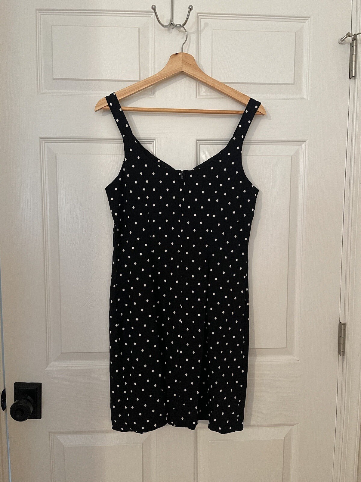 Dawn Joy Vintage Dainty Girly (M) 9/10 Two Piece Polka Dot Dress & Jacket USA