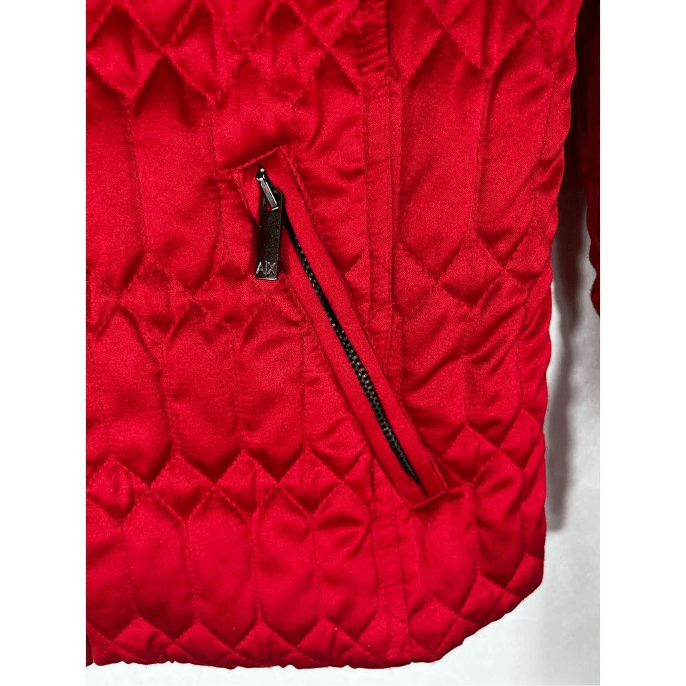 A/X Armani Exchange zip up quilted jacket