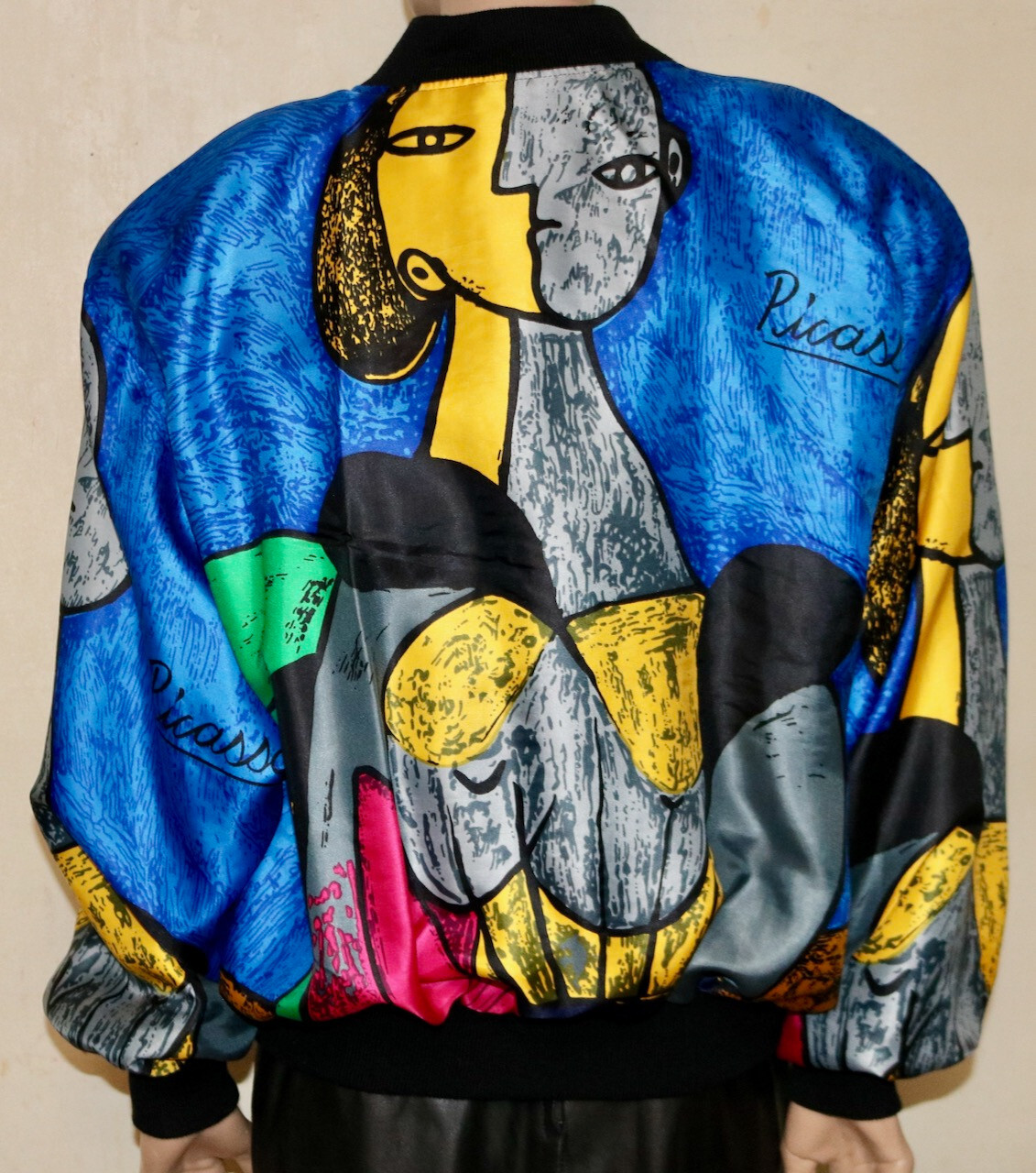 Mighty Picasso art vintage 80’s jacket