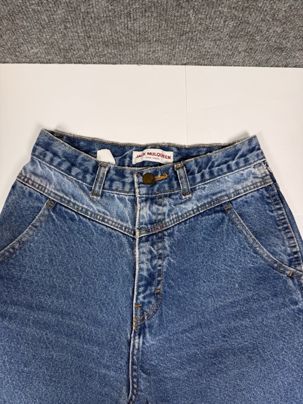 Jack Mulqueen (Vintage) – Ladies Jeans – Pre-owned – Size 7 Stitched