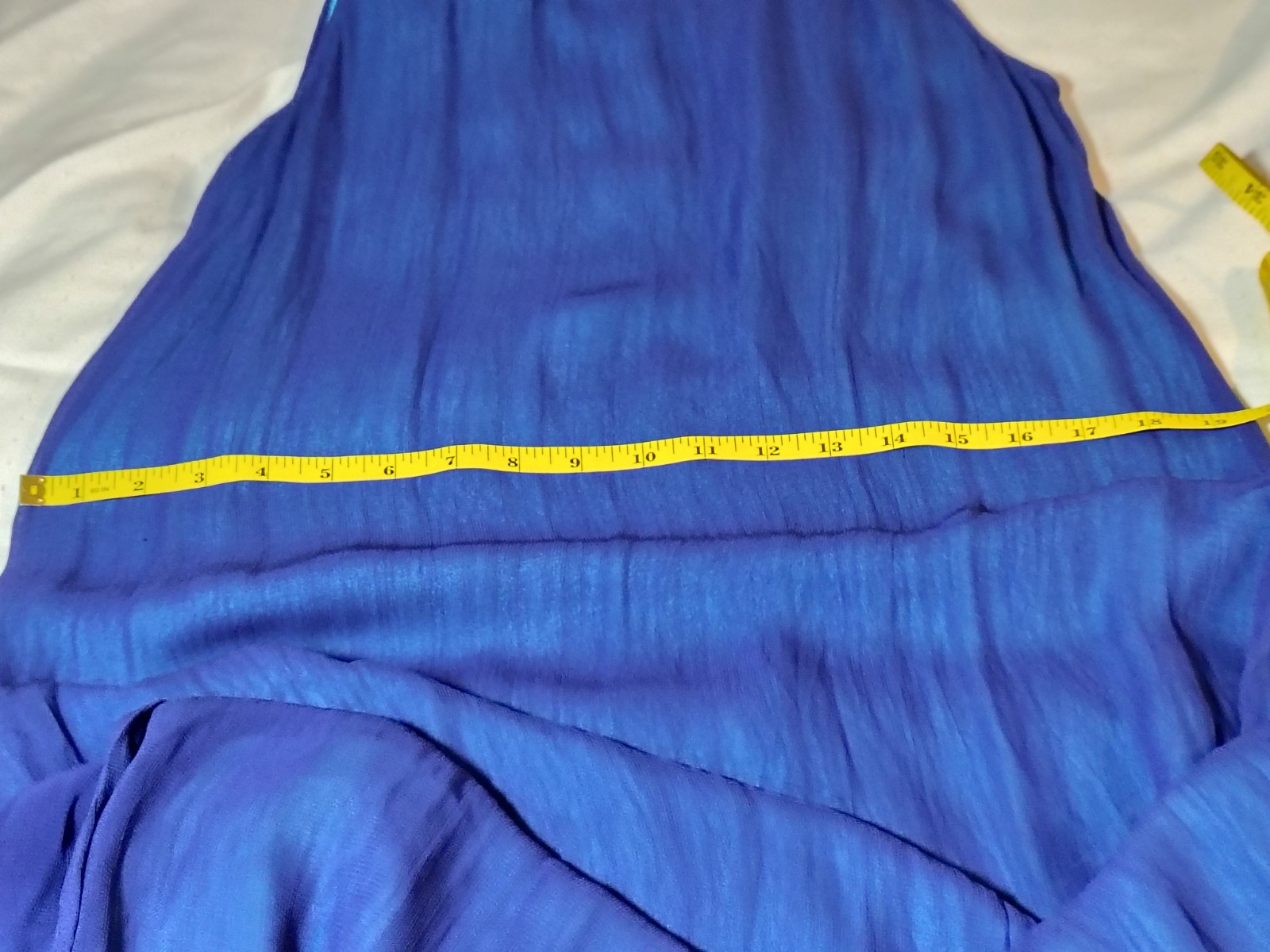 Vintage Phool Maxi Dress Women Small Blue Overlay Embroidered Fairy Boho Hippie