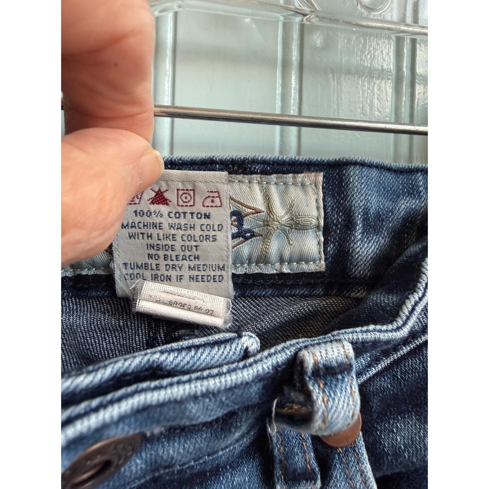 Iconic Vintage Von Dutch Kustommade Originals capris Size 27 made USA grunge
