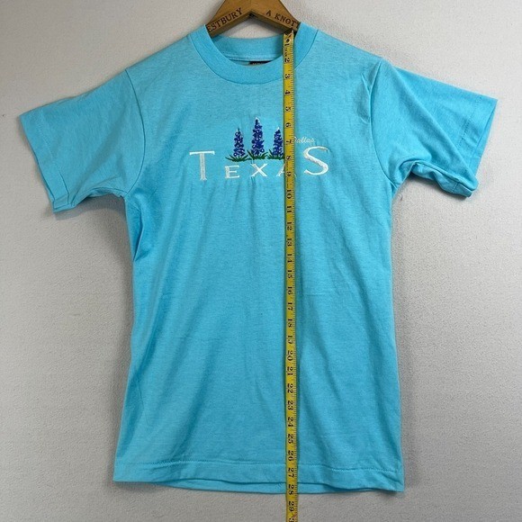 Vintage Screen Stars Best Dallas Texas Bluebonnets T-Shirt Blue Single Stitch M