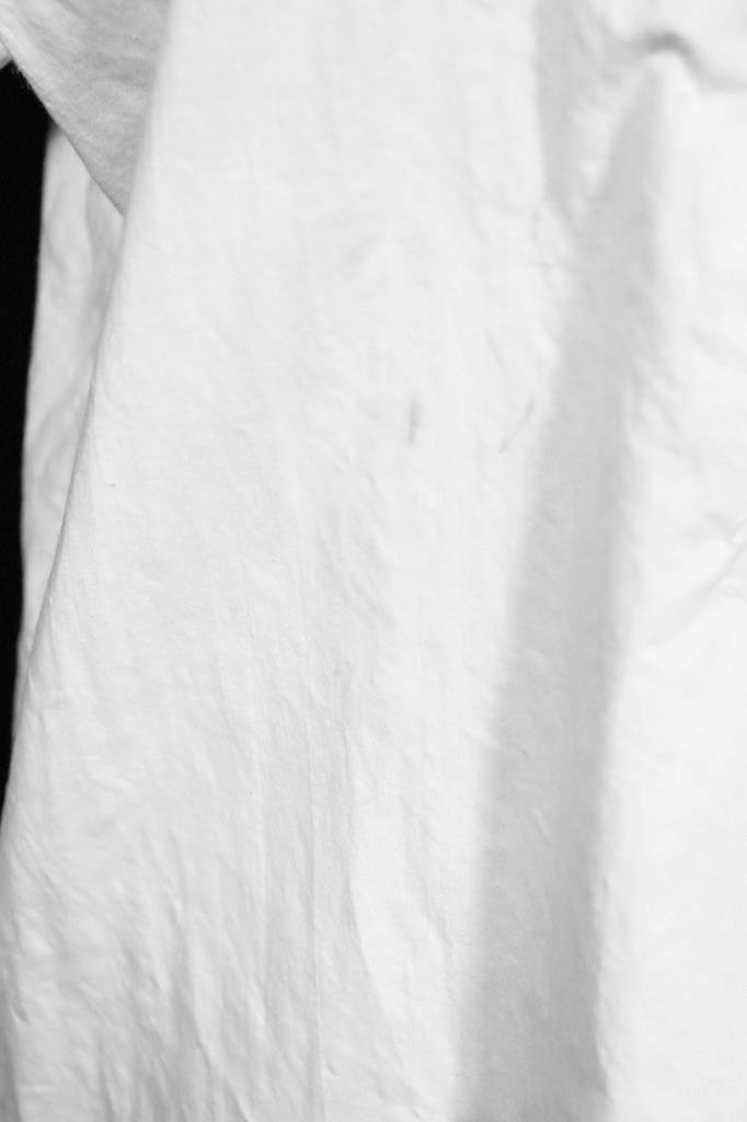 Antique Initialed Edwardian French White Cotton Night Gown Plus Size