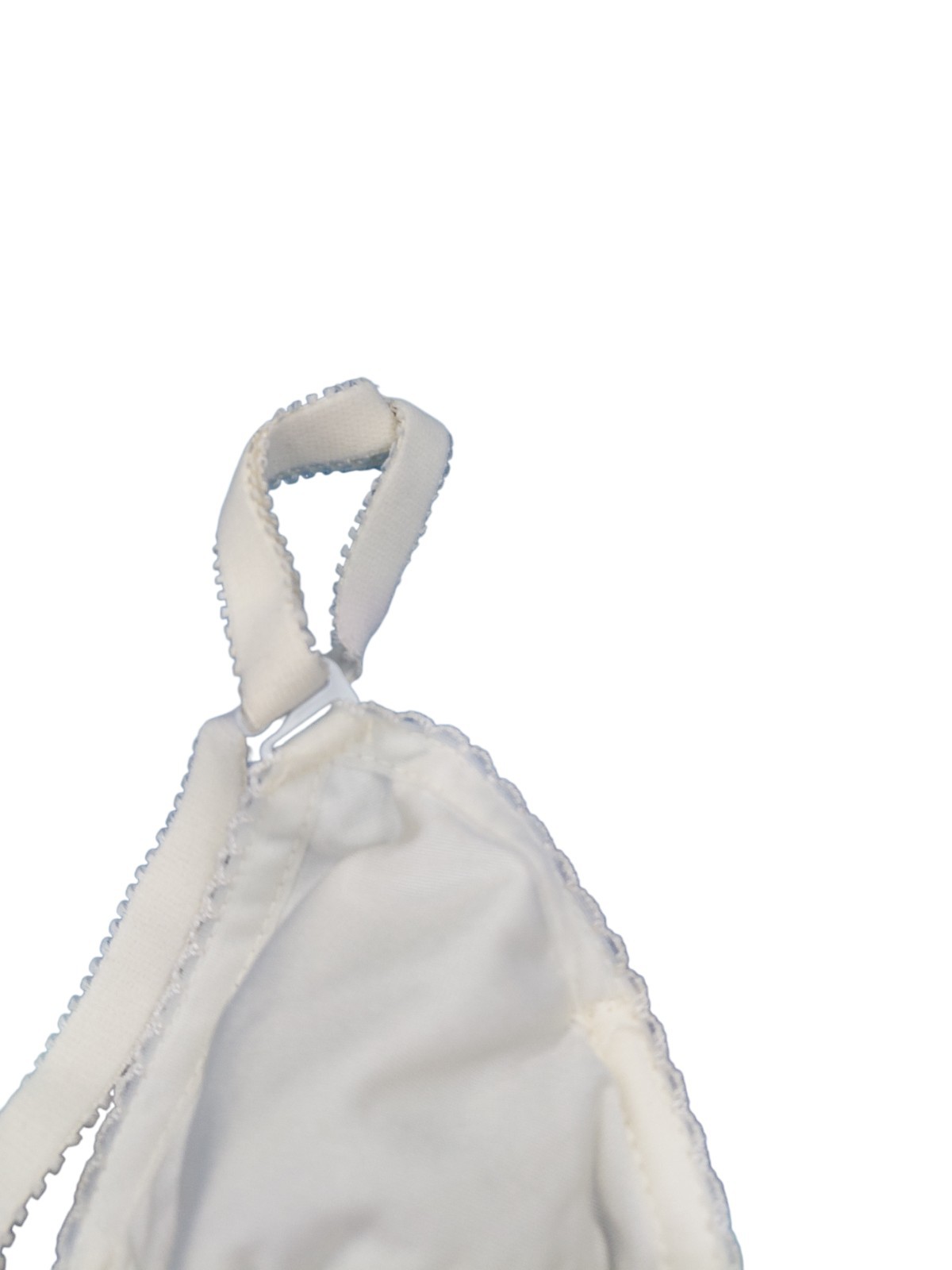 Vintage Qiana White Bra Size 32B