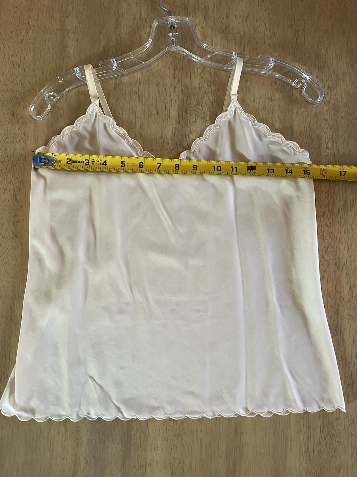VTG Cotton & Satin Pink Camisole Top & Long Tiered Slip & Long Navy Satin Skirt