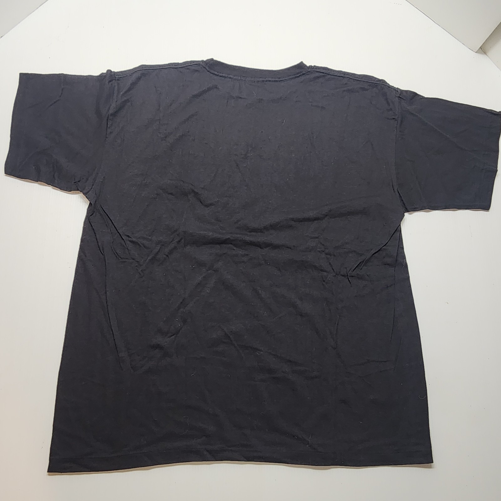 Vintage 90s Tshirt Size XXL Unisex California Style Gold On Black Single Stitch