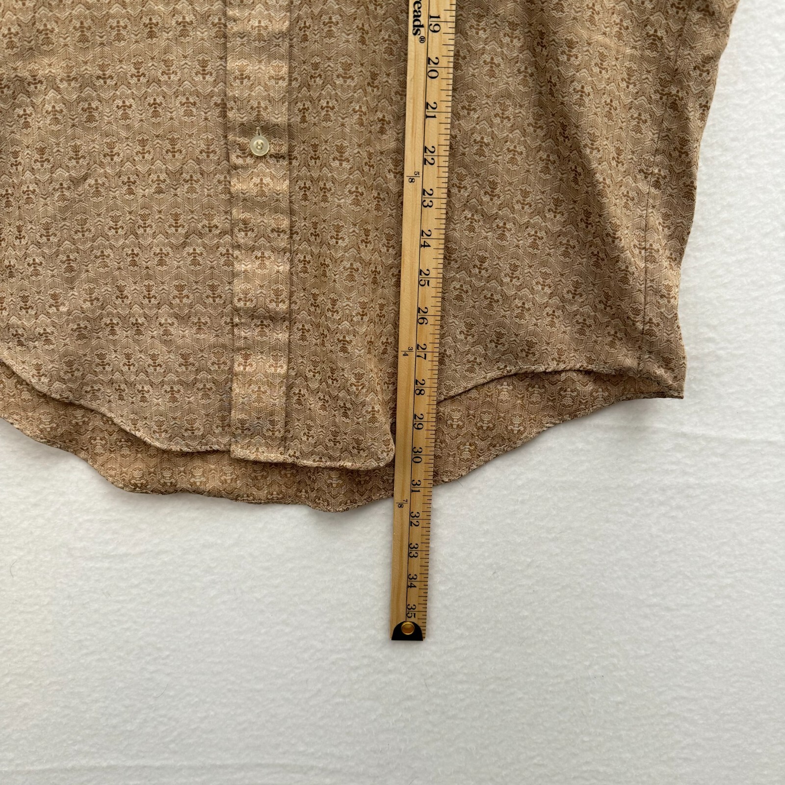 VTG Donegal Size 17 (~XL) Dress Shirt Nemo’s Domain Never-Press 60s 70s 80s