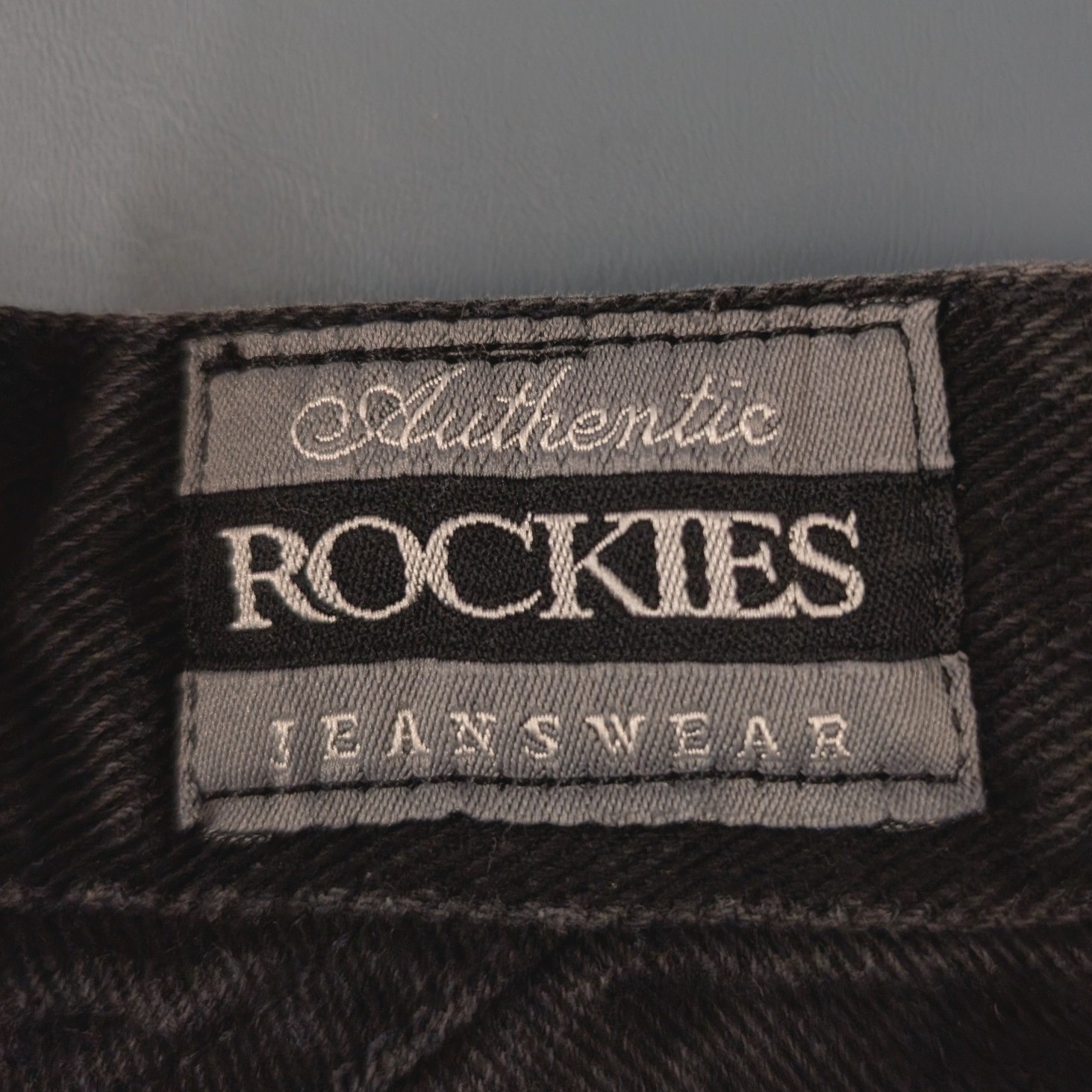 Vintage Rockies High Waisted Western Studded Black Jeans 32/13 26 430215