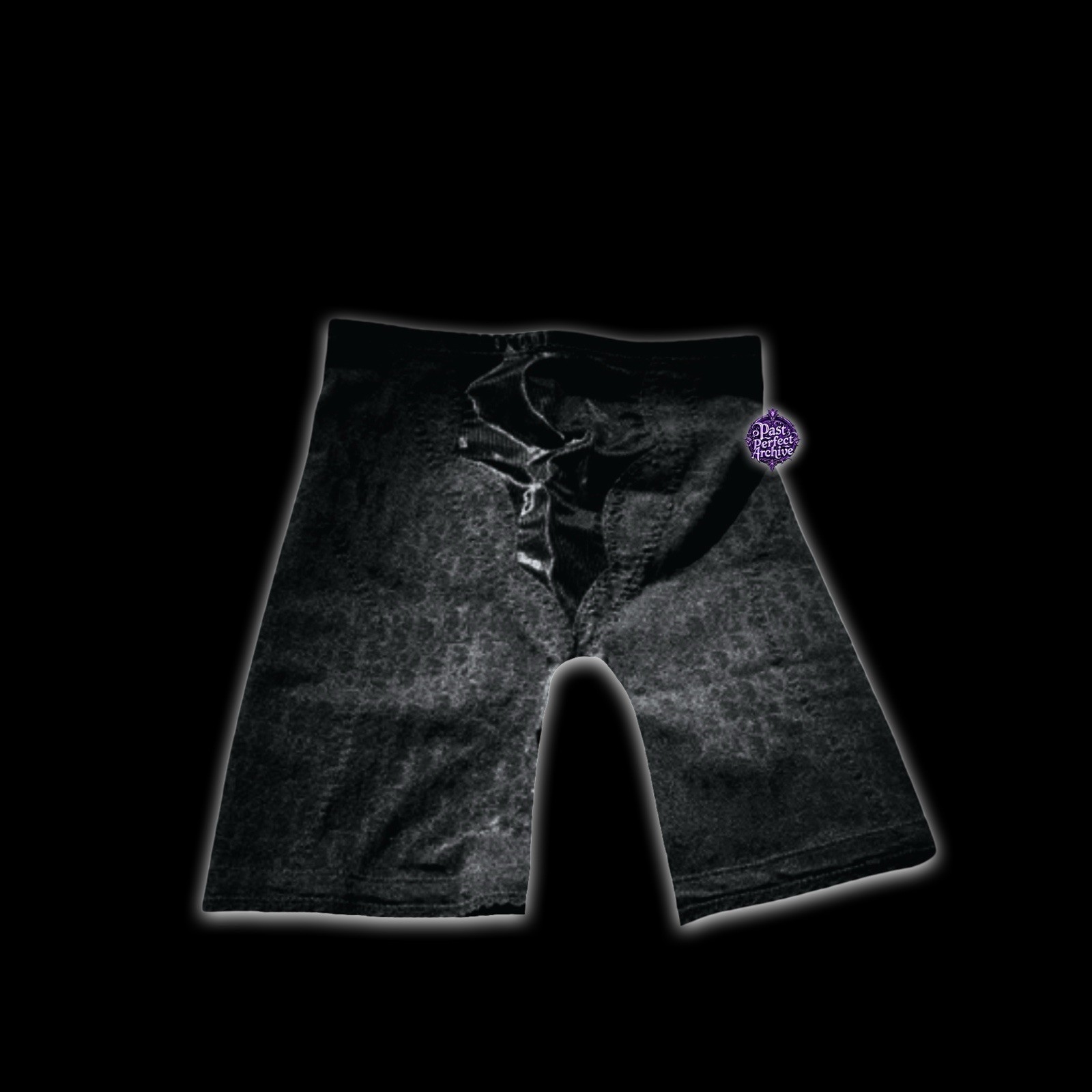 Dior John Galliano Vintage 1990s Diorissimo Briefs Shaping Lace Black Shorts