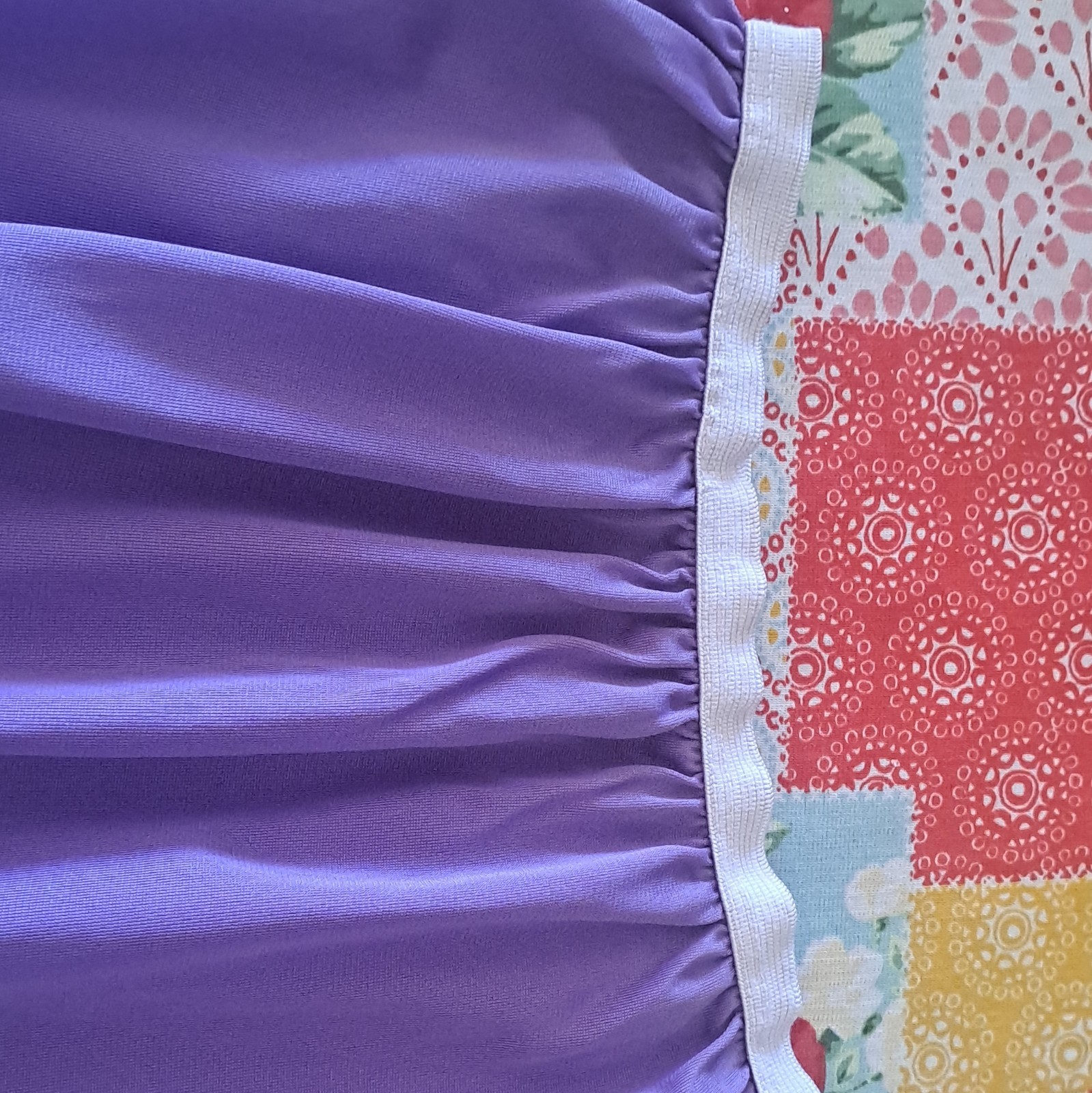 Vintage Slip/Lingere, Purple, Lace, Skirt