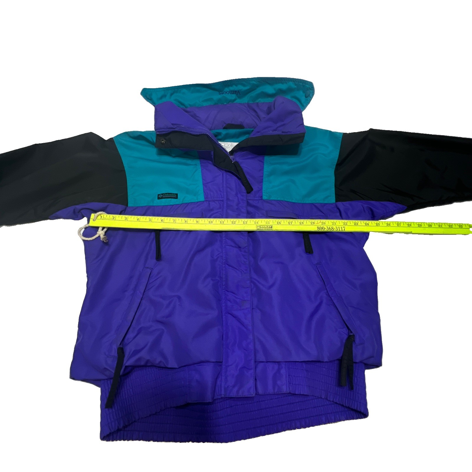 Vintage Columbia Vamoose Jacket Large Radial Sleeves Oliver Tree Style Coat
