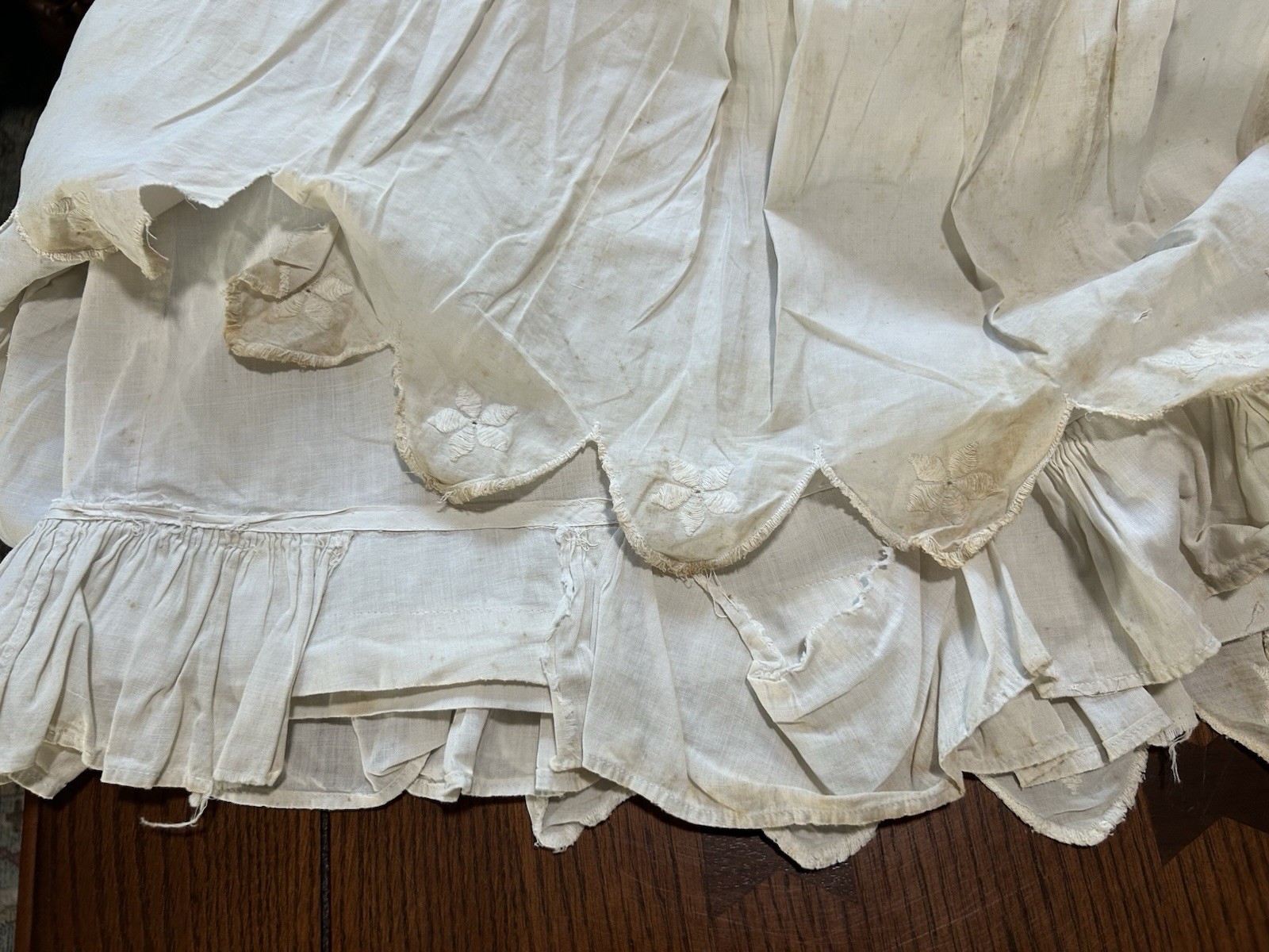 Antique Edwardian Victorian Petticoat