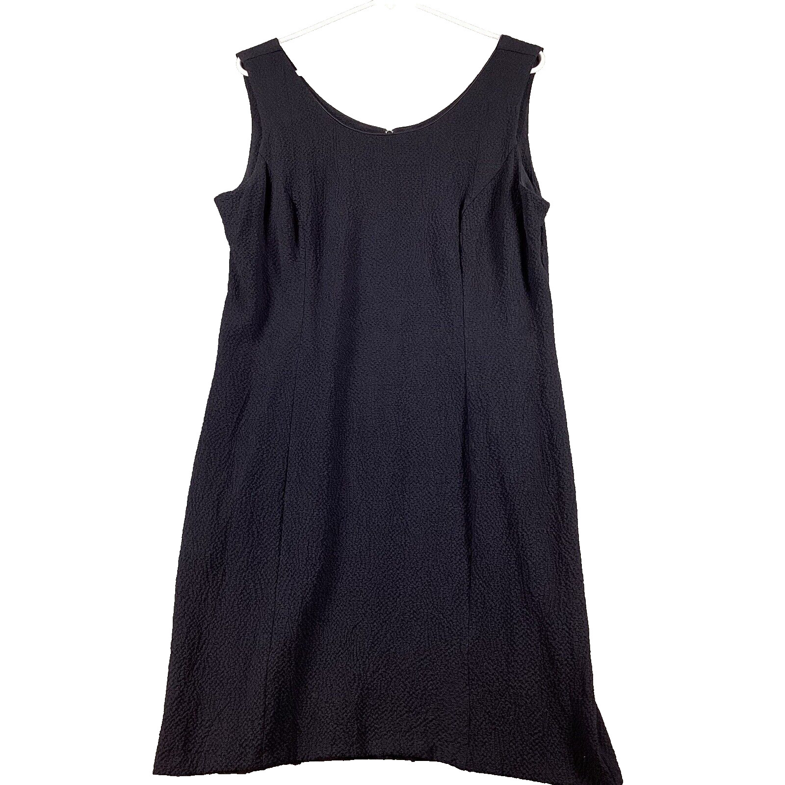 Vintage Little Black Dress 14 Sleeveless Tank Quiet Luxury Minimalist