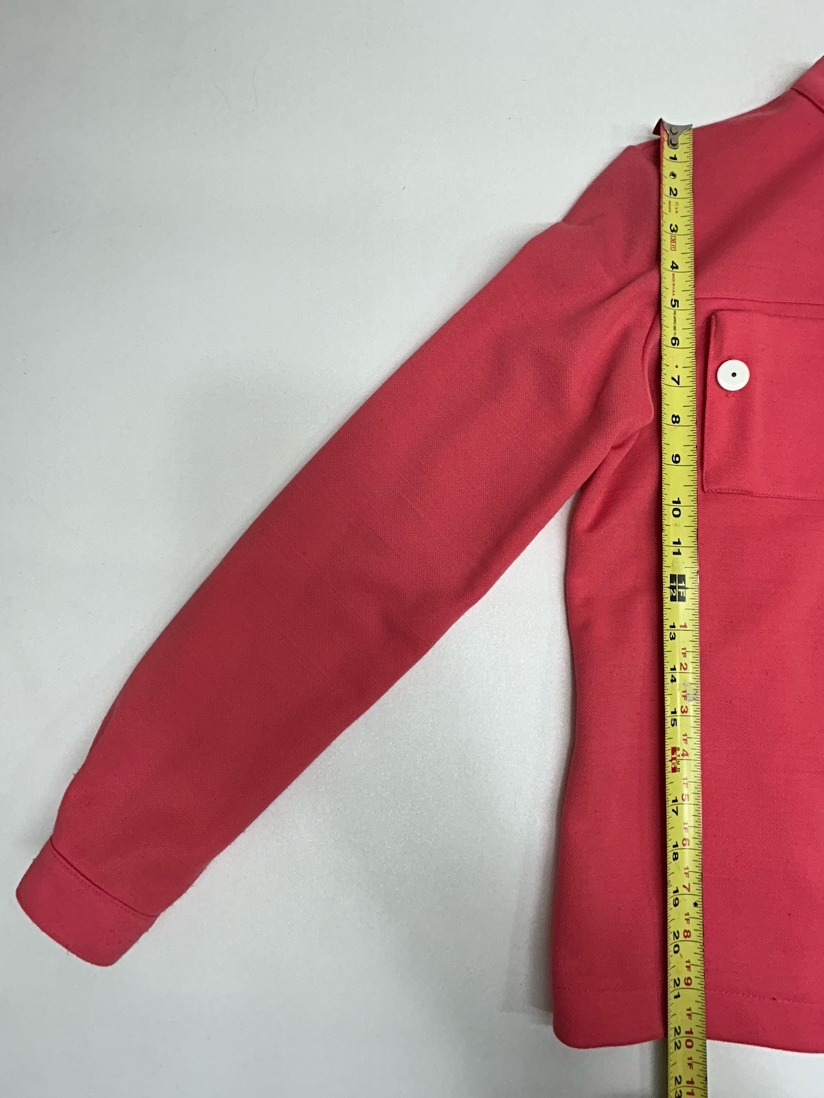 Vtg Rare 70-80s Catalina Two-Piece Pink Suit Full Zip Top Size 8 Pants Size 10