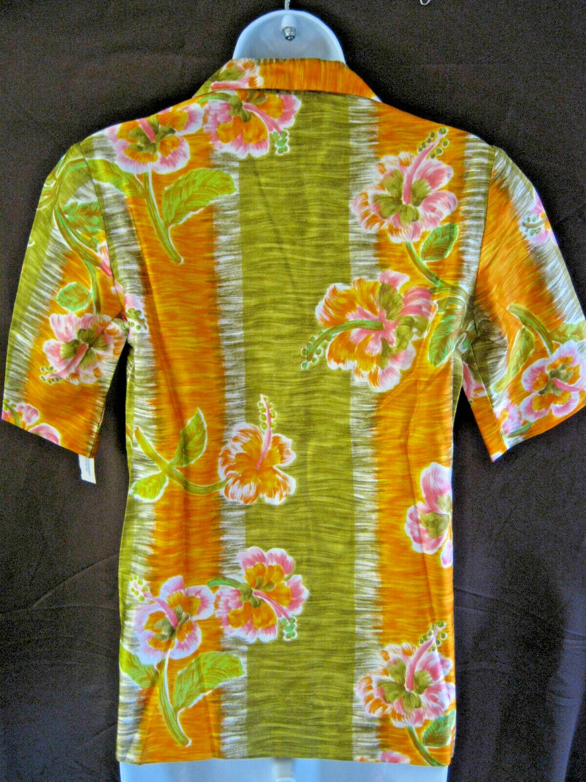 VTG NWT 60’s McInerny Aloha Shirt Size 8 Made in Hawaii
