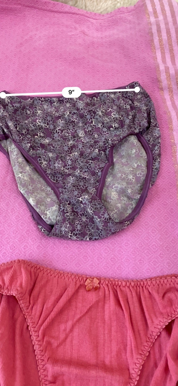 Vintage lote 8 mix Panties #312