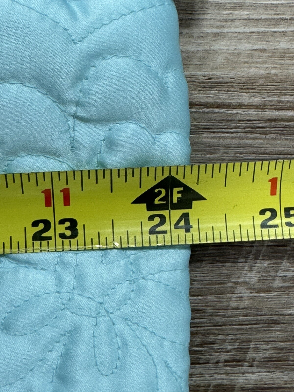 Vintage House Coat Quilted Blue Large Snap Closure *Read Description* Bedroom