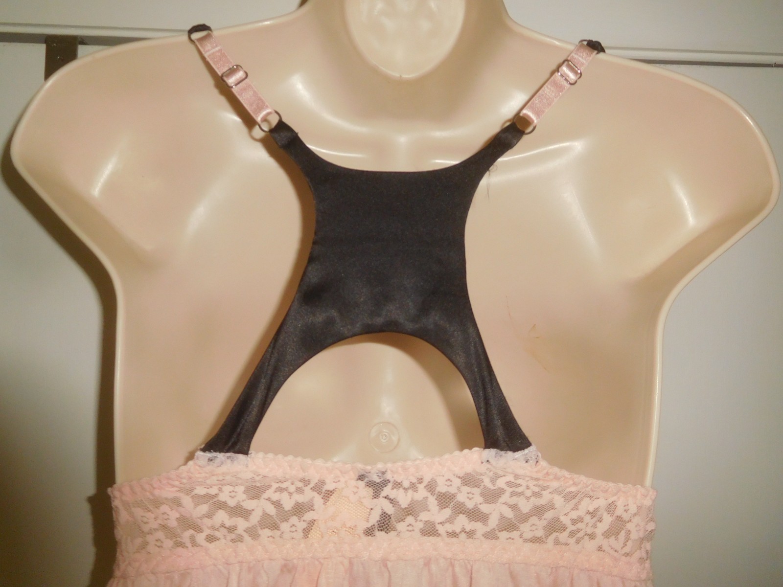 NWT! Vintage Victoria’s Secret Sexy Little Things Babydoll Lingerie 34B Pink