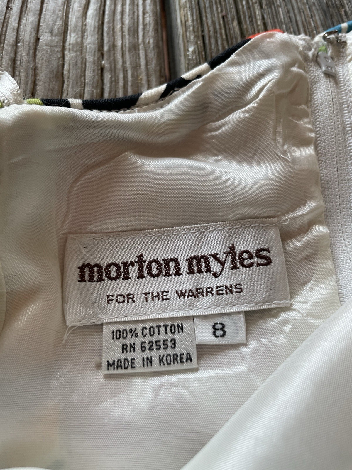 Morton Myles for the Warrens Vintage One Shoulder Sequined Dress SZ 8