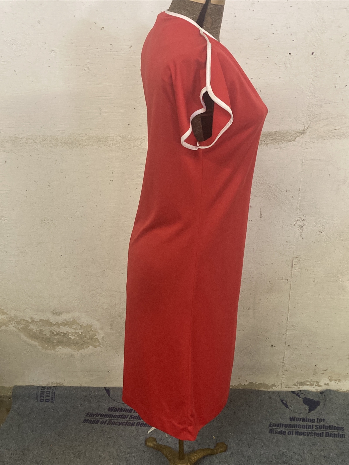 Vintage 1960’s 100% Polyester Sears Size 18 Tunic Dress *RARE*