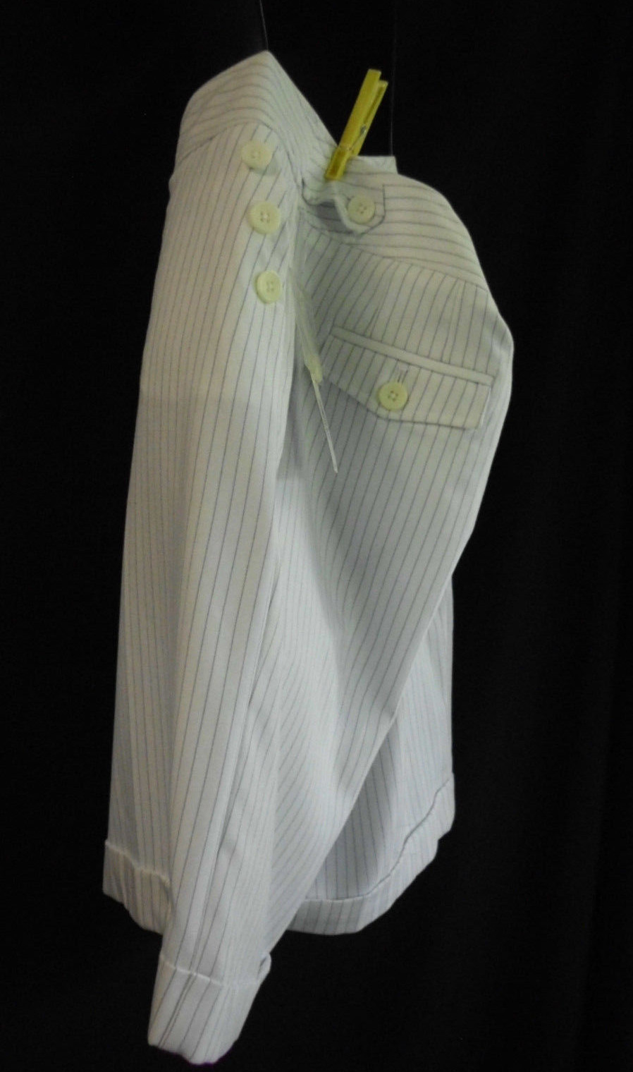 Vintage Apt.9 1990’s Shorts Size 12 NWT White Stripe Blend Cuff Pockets Wide Leg