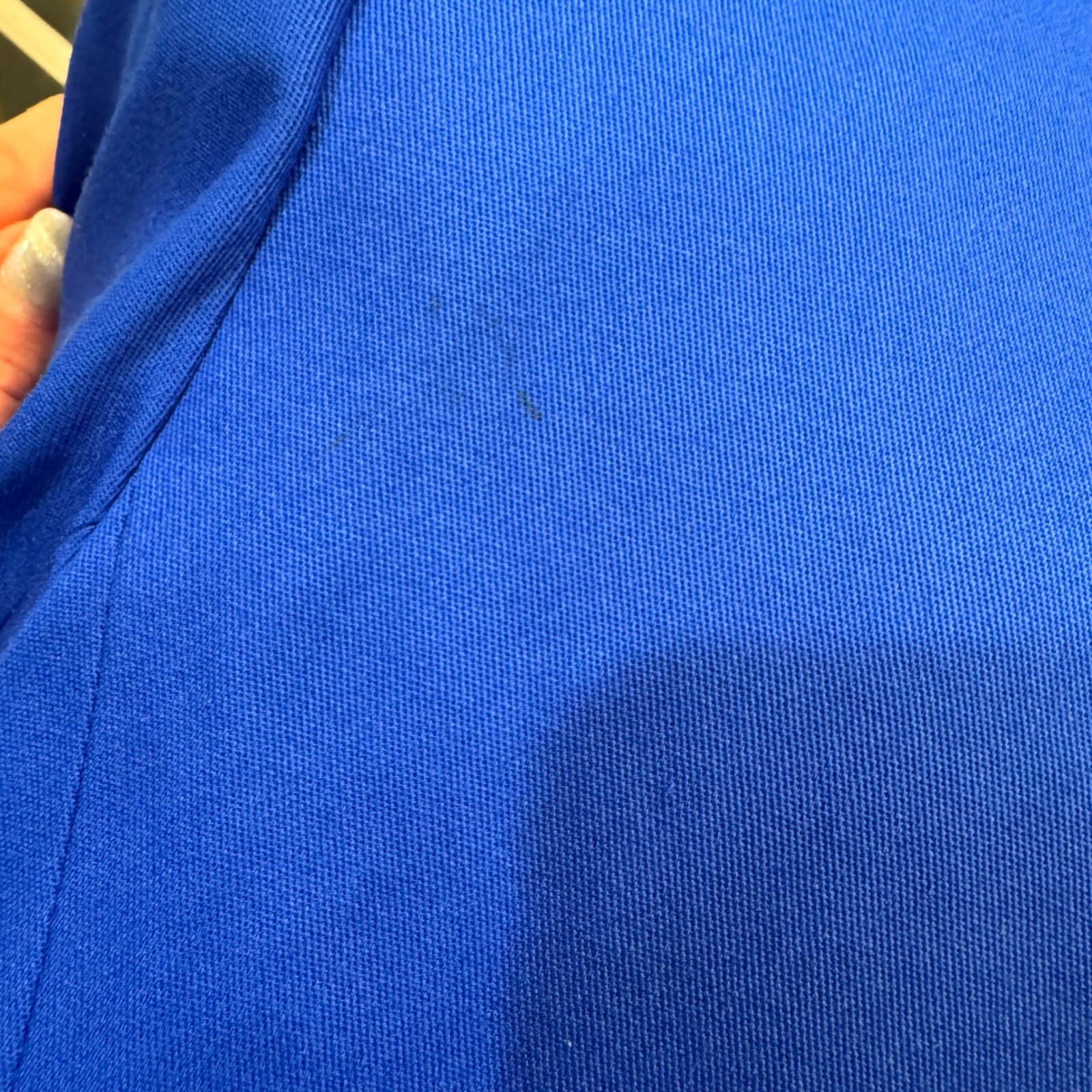 Vintage Criscione New York Royal Blue Nautical Crest Blazer Petite Rayon USA Y2K