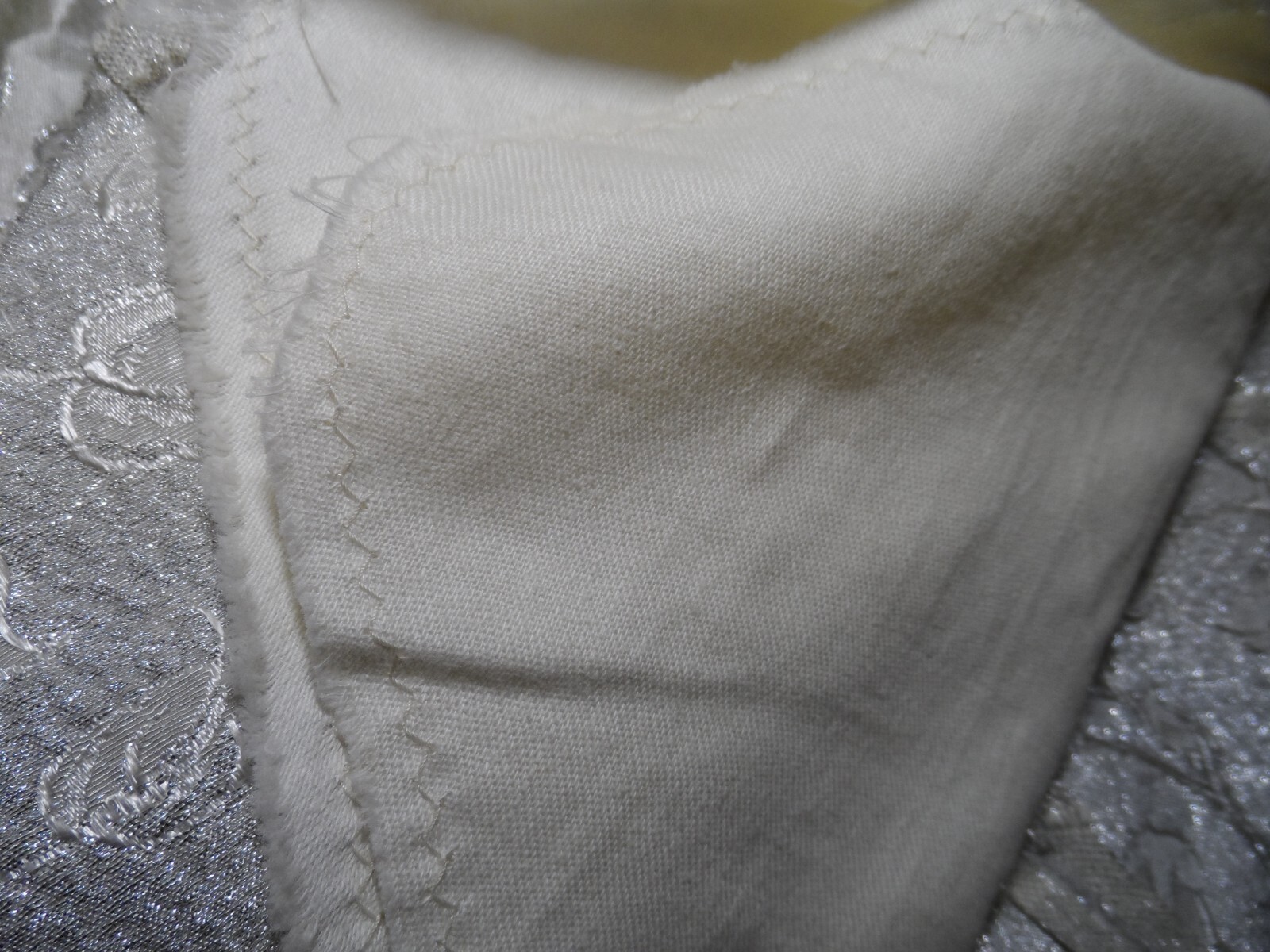 LOT Metallic TRIMMED Sleeveless Woman’s TOP Gold Metallic Lace & MASONIC COLLAR