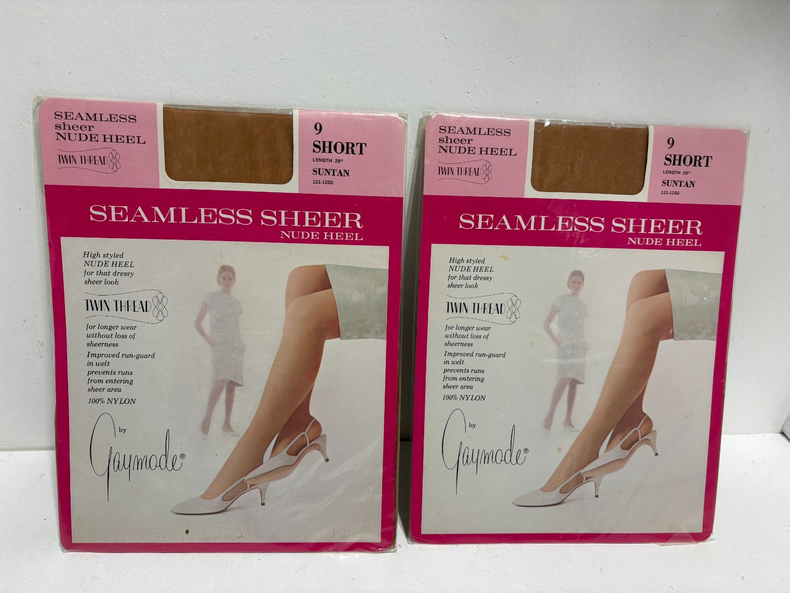 2 Gaymode Seamless Sheer 9 Short Length 29 Suntan