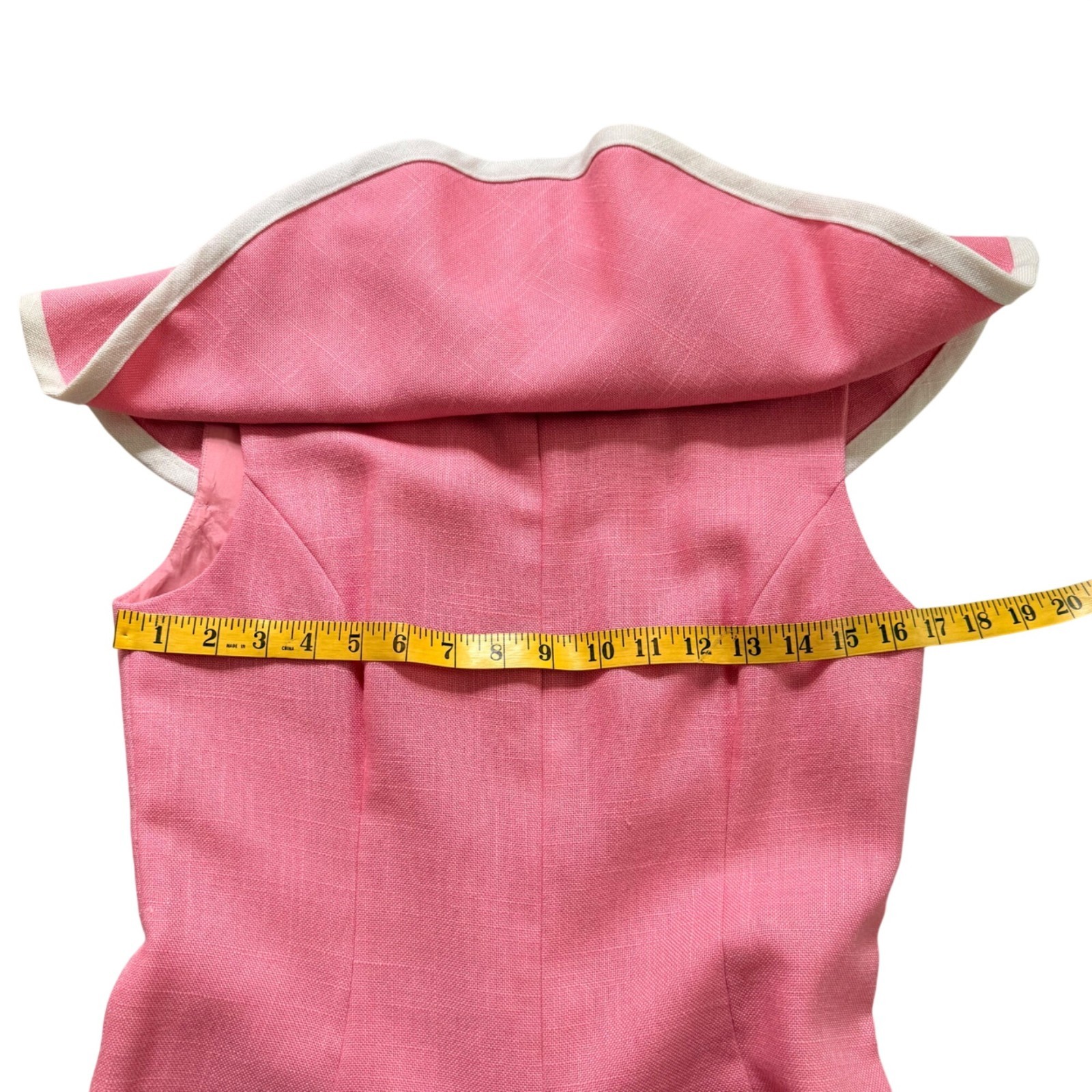 Mollie Parnis Women’s Shift Dress Small Vintage 60s Mod Retro Barbiecore Pink