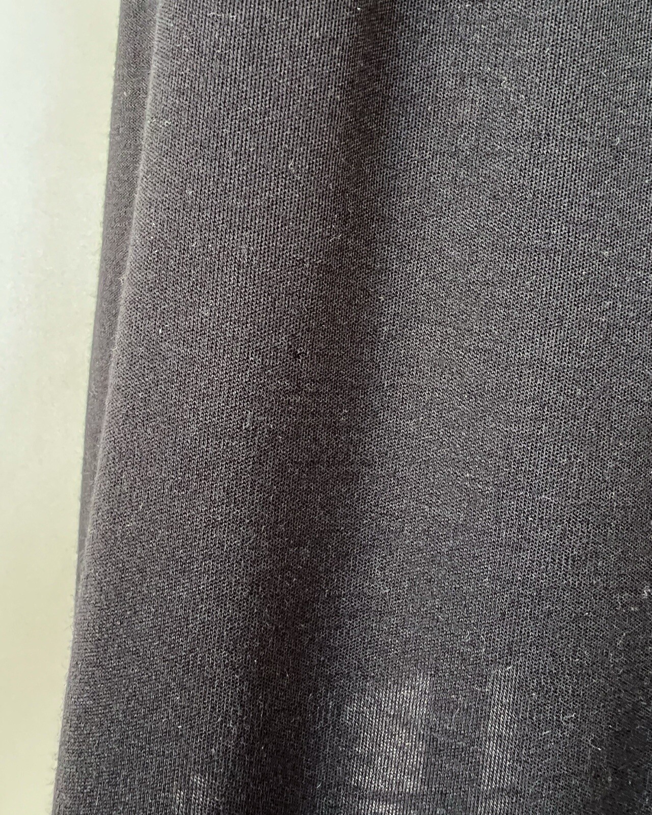 Vintage 1970s Black Knit Wool Midi Dress Sleeveless Fit & Flare Surplice Neck XS