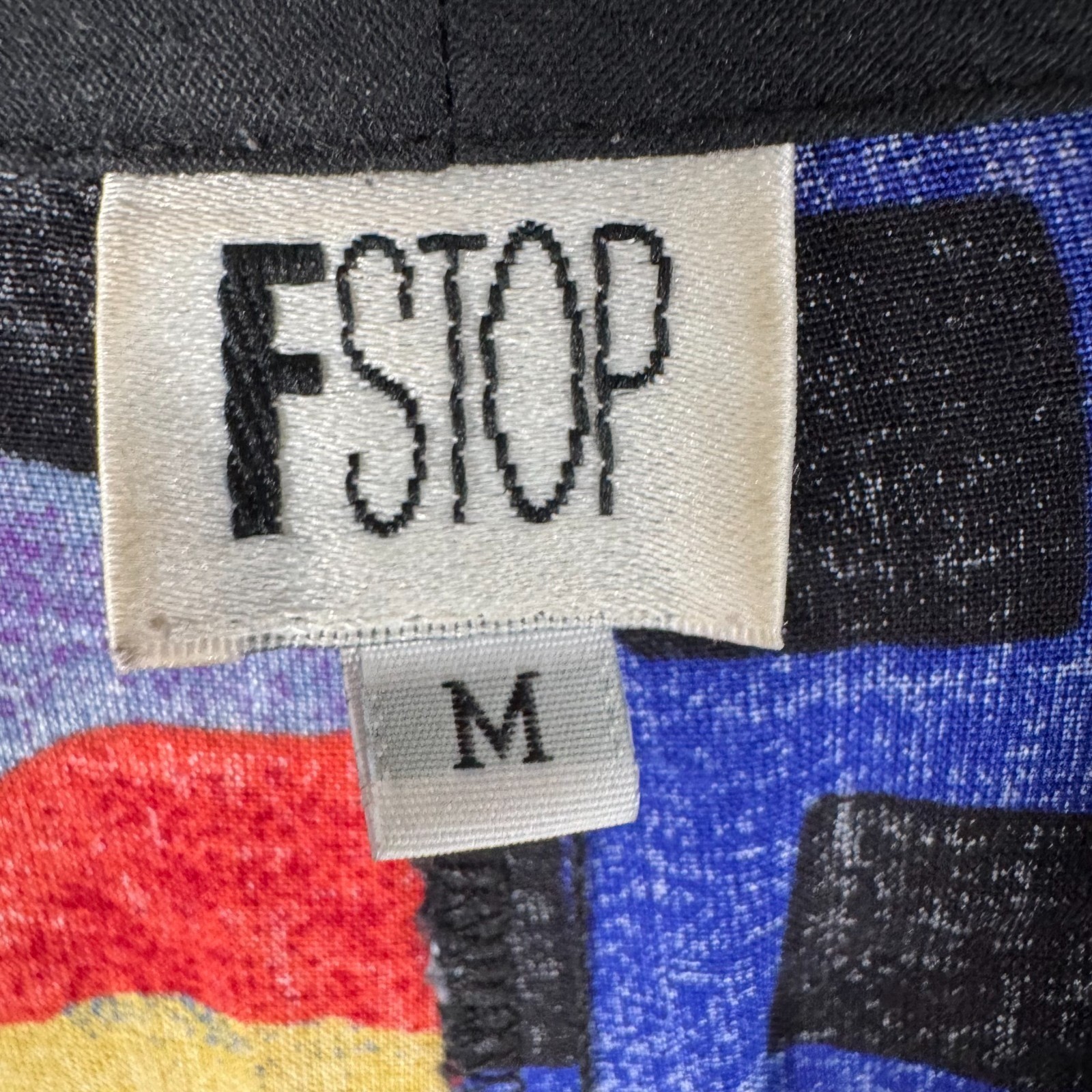 Vtg F Stop Art-to-Wear Jacket Skirt Suit Set Womens Medium/Large Funky Wild 80s