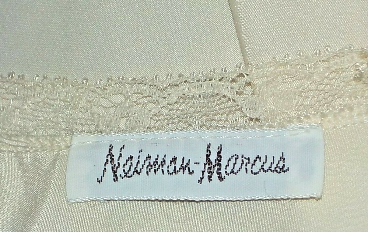 vintage 1960s full Slip Neiman-Marcus Lady Lynne Lace Ivory 36