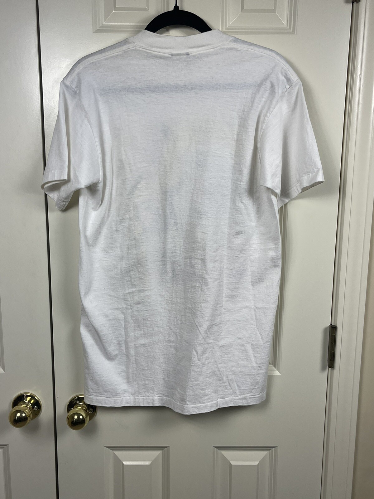 VTG Y2K US Large Diamond Dust Marilyn Monroe White Graphic T-Shirt 90’s Grunge