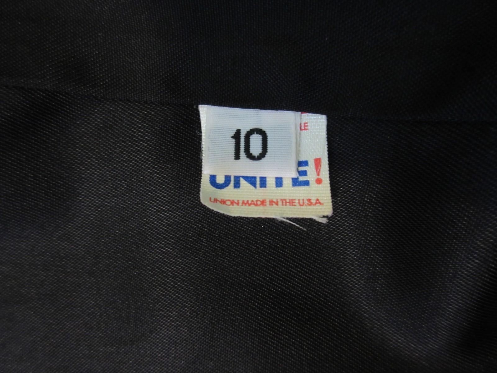 Vtg Black Wool Coat Knee Trench Sz 10 M * L* Forecaster of Boston Union USA