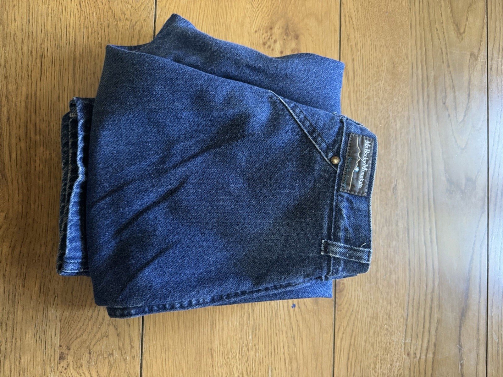 Ms Rocky Mountain Jeans Bareback Women Size 11/12 Mom Jeans Western Cowgirl VTG