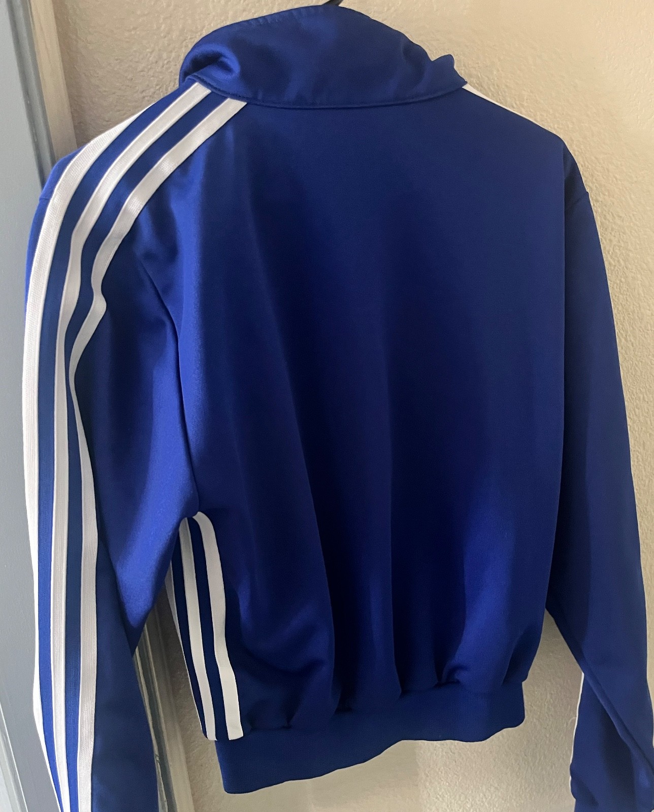 Vintage Varsity Spirit Fashions Cheer Jacket Blue Full Zip USA Made Size L