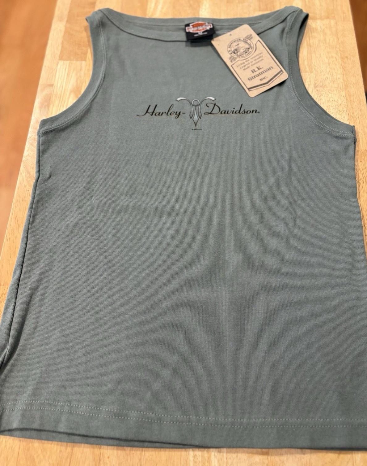 Vintage Y2K Official Harley Davidson RK Stratman Original Womens M Tank New Tag