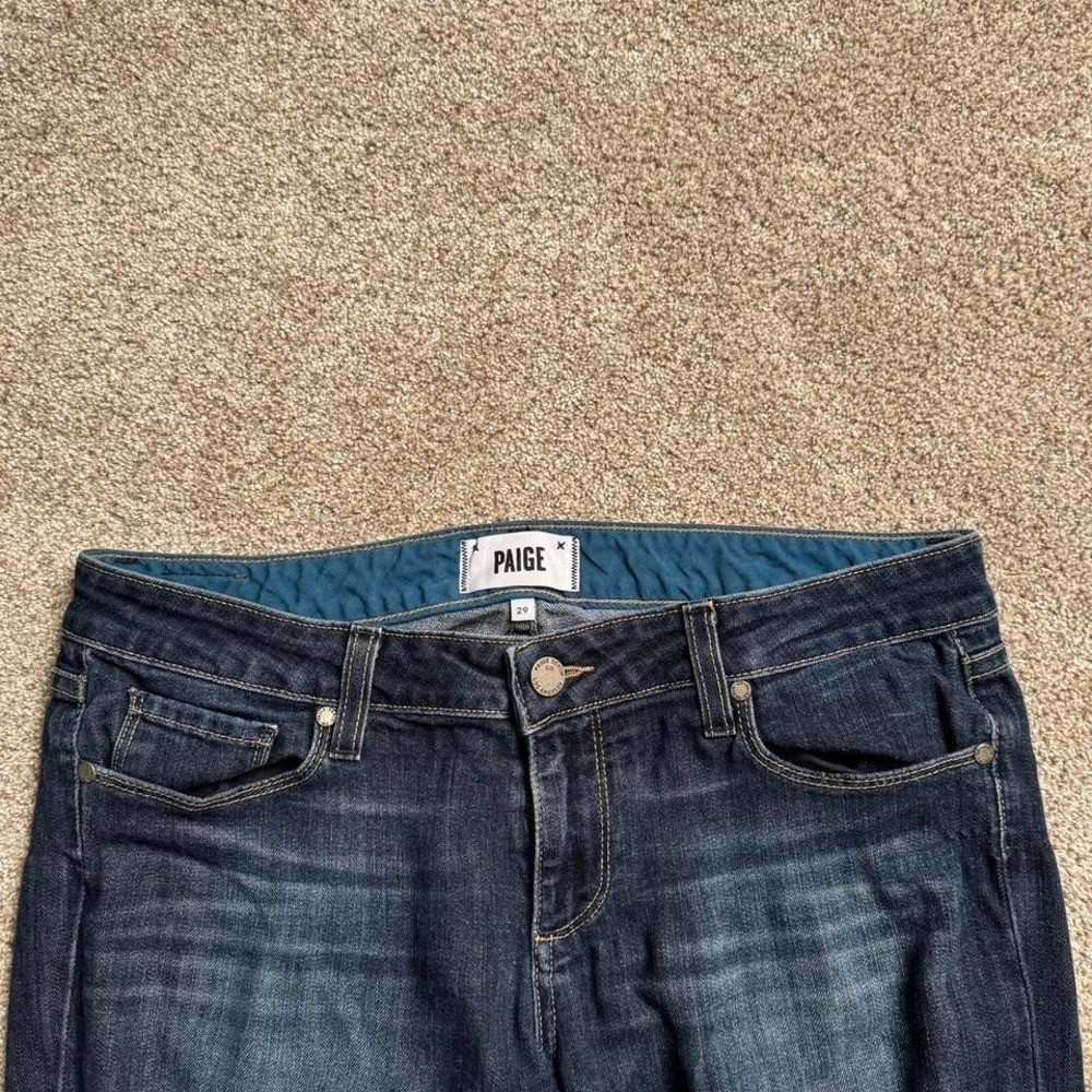 PAIGE „DARK INDIGO” DENIM