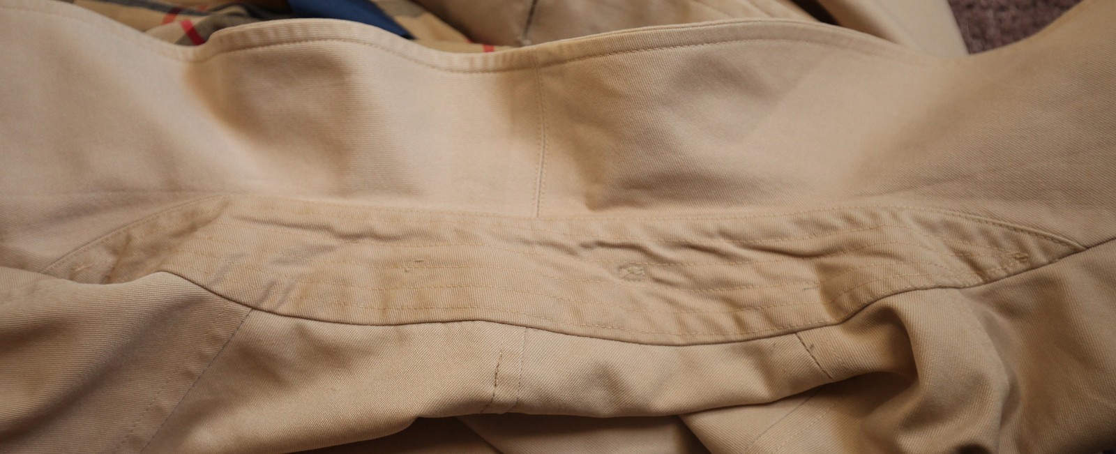 Vintage Burberrys Trench Coat *Altered, shortened* Made in England