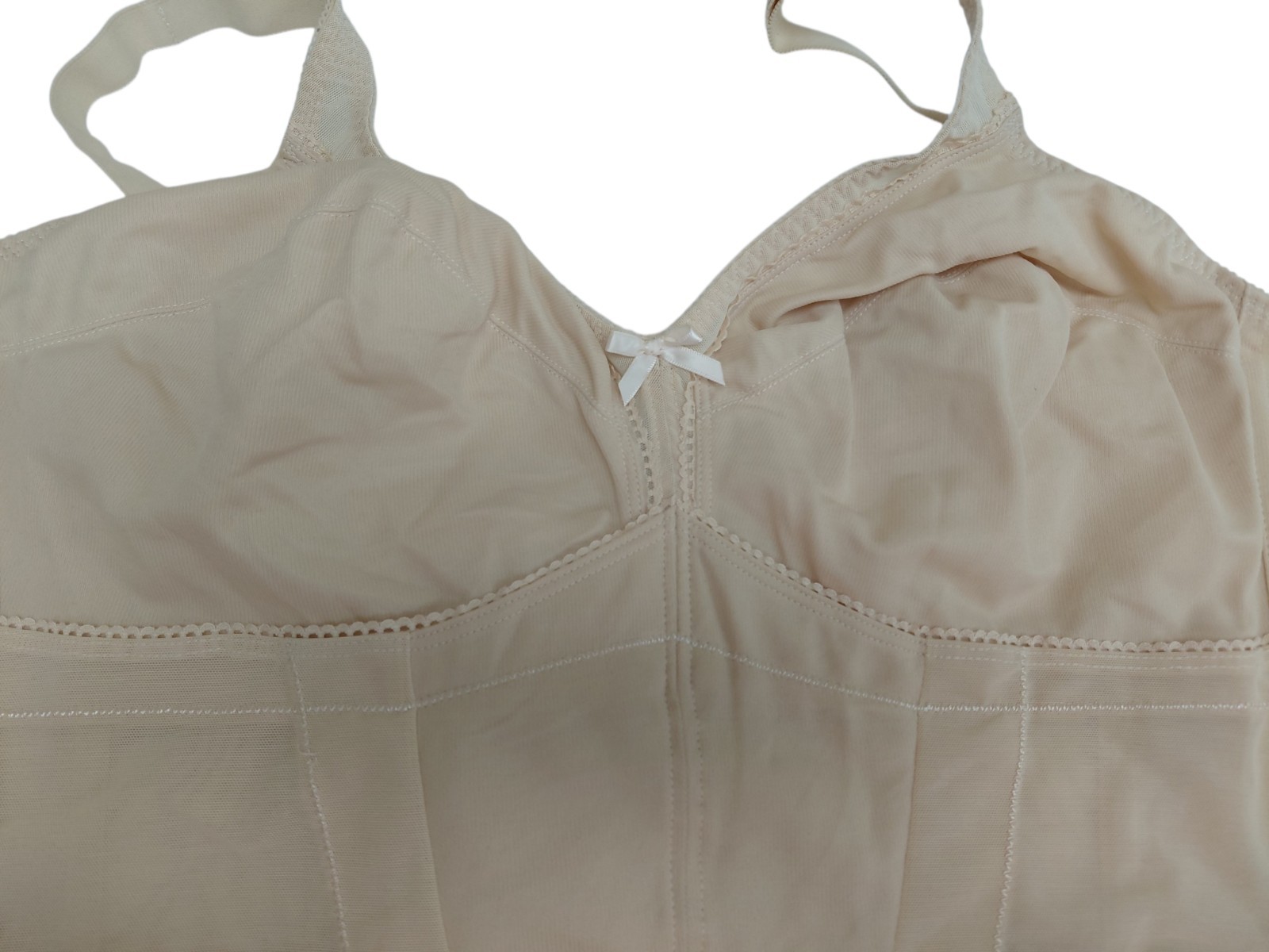Vintage Crown-nette Longline Bra Size 48C