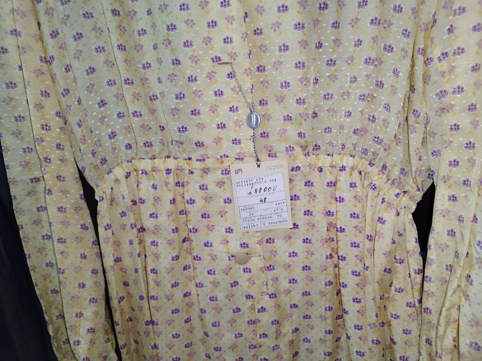 Woman Dress Ultra-Light Real Vintage 70’s Various Sizes Colours Designs Models
