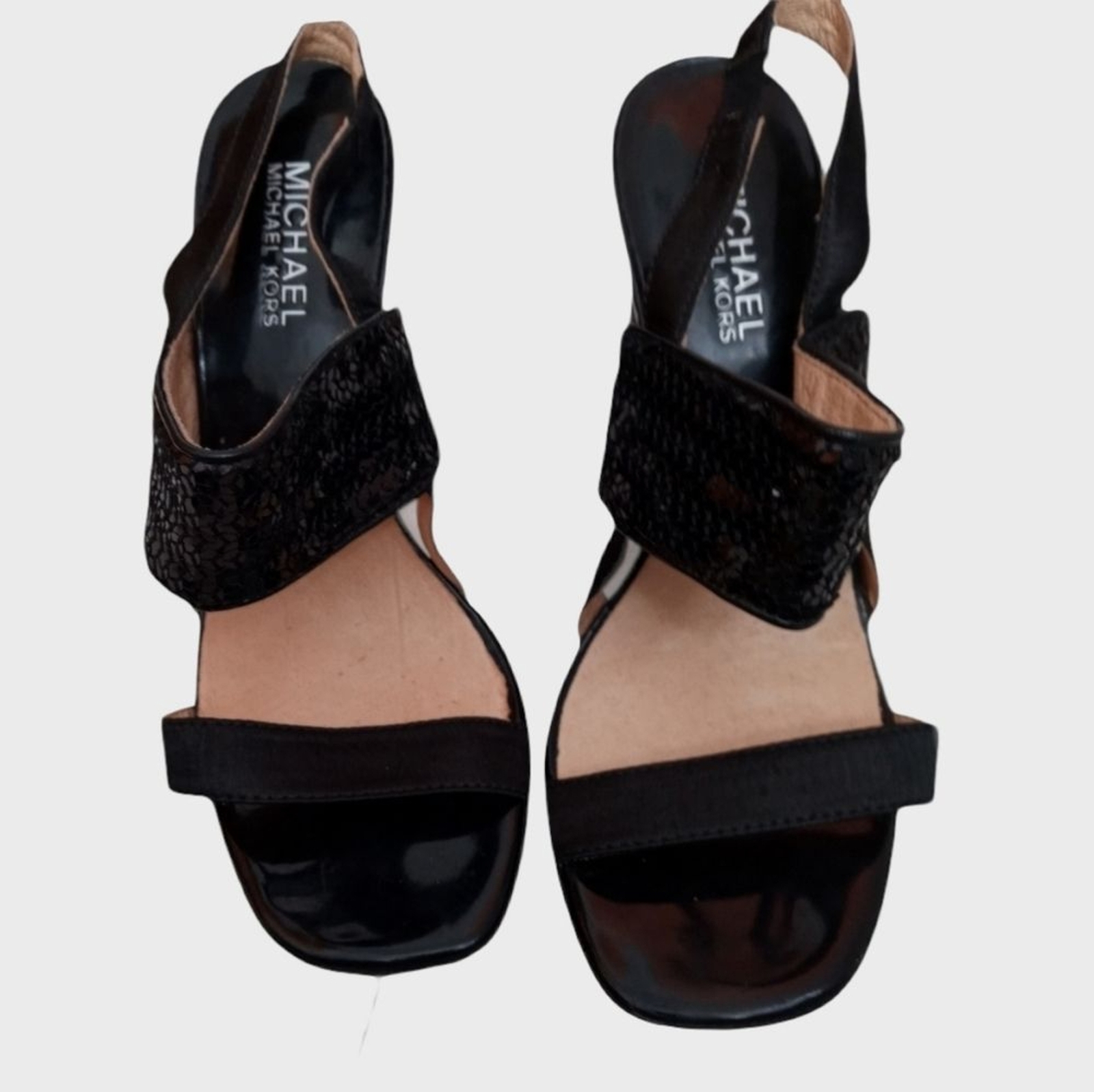 Michael Kors Women’s Sandals / Shoes Size 7. 5 Black Color