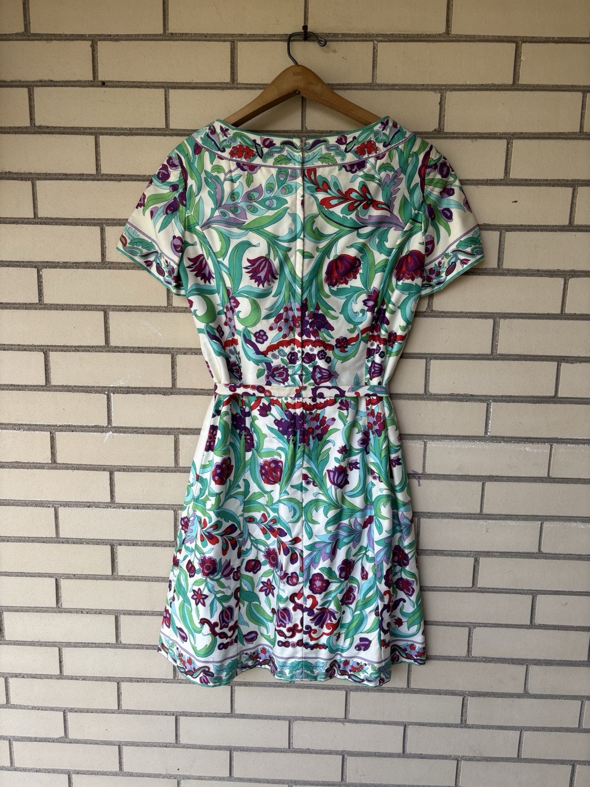 Vintage 60s Floral McMullen Short Dress
