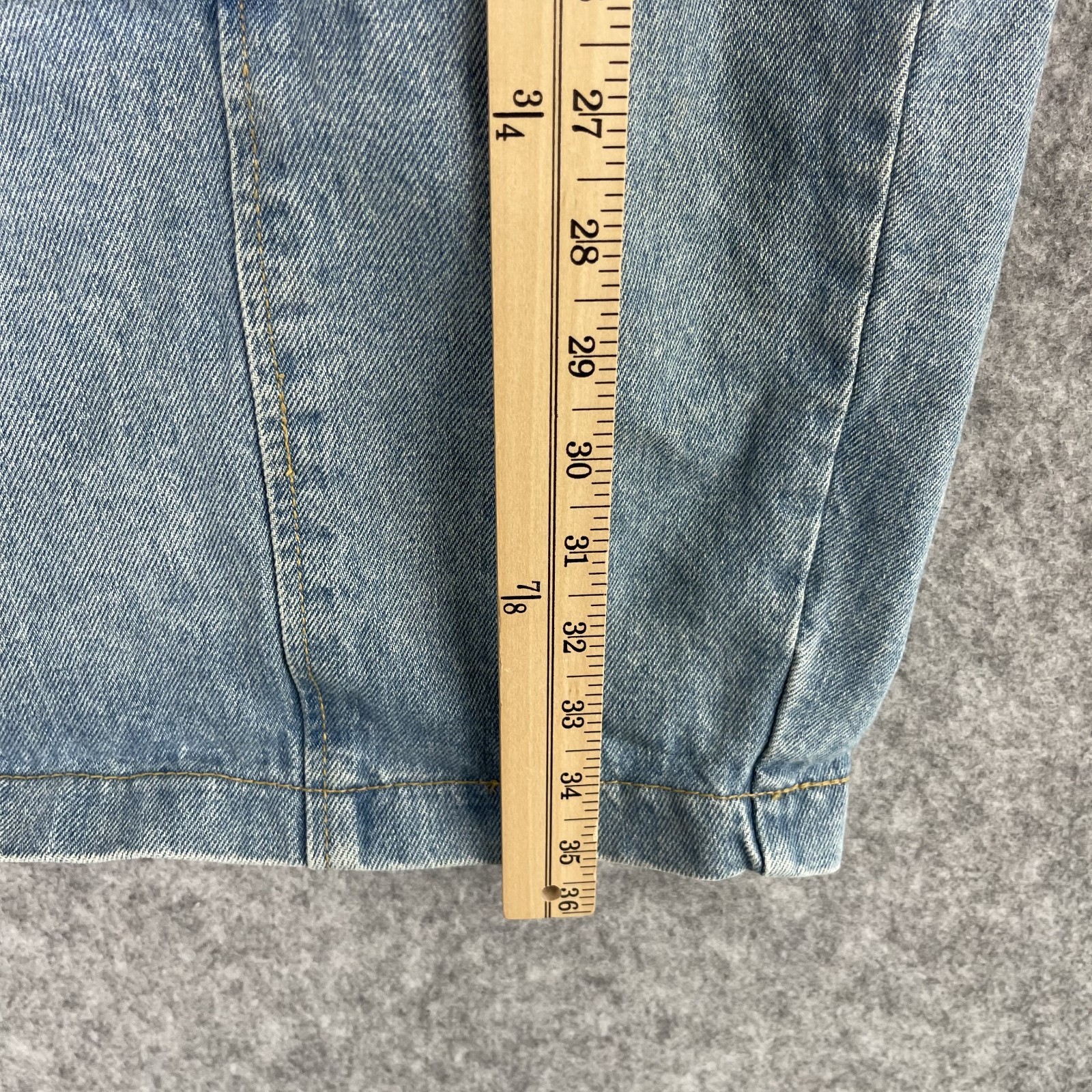 Vintage 80s Paris Blues Dress Womens 9 Denim Zipper Asymmetrical Stone Wash USA
