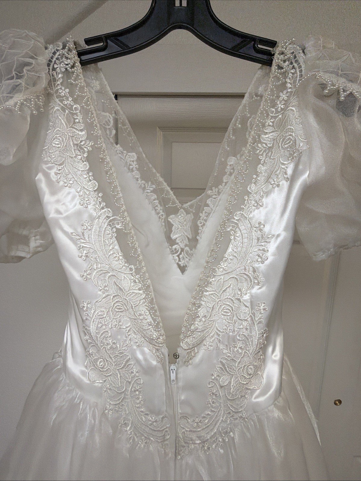 Vintage 1980s Wedding Dress Size 4/6