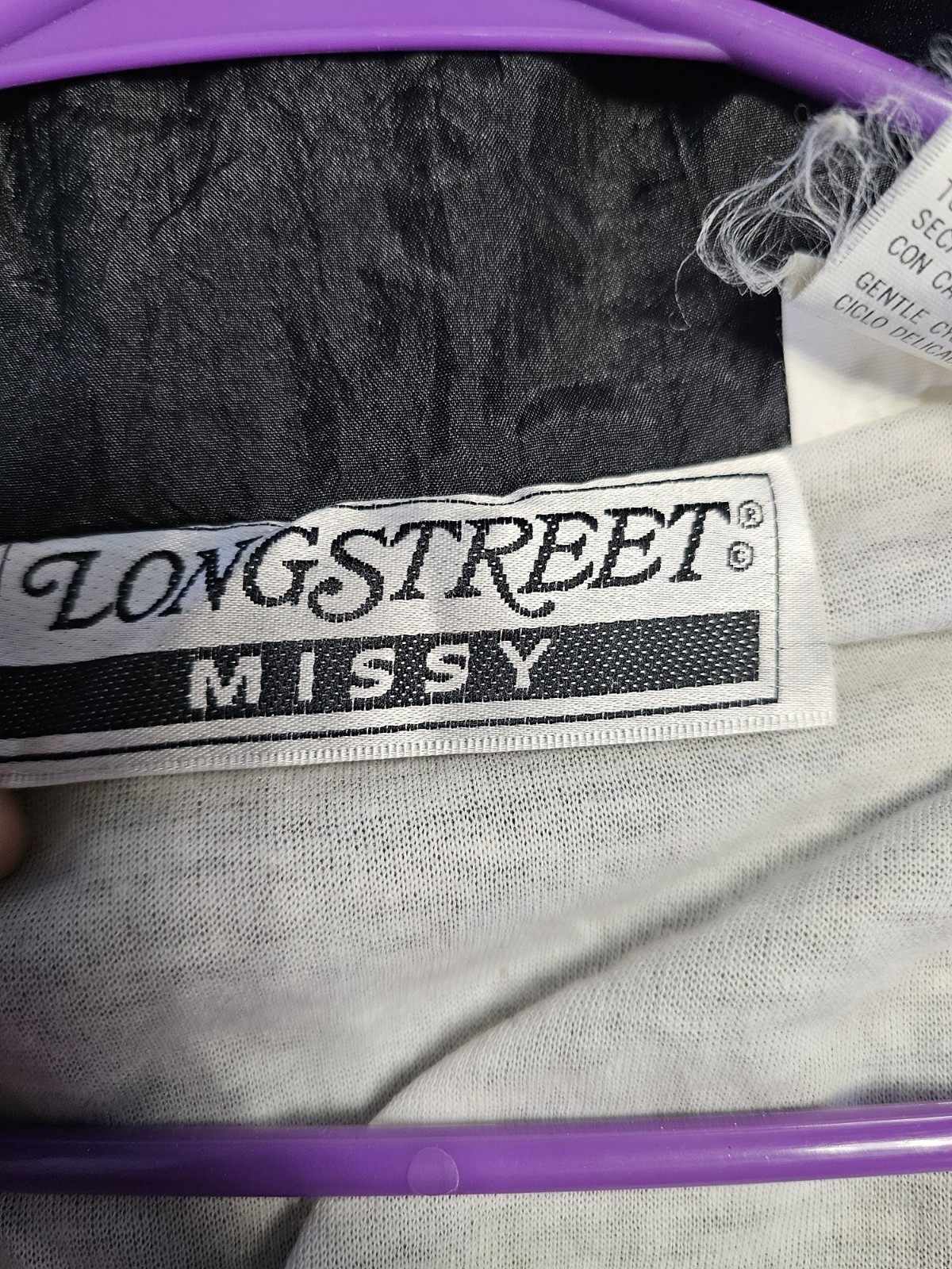 Vintage 80s Longstreet Missy Jacket Large Womens Nylon Running Suit Windbreaker