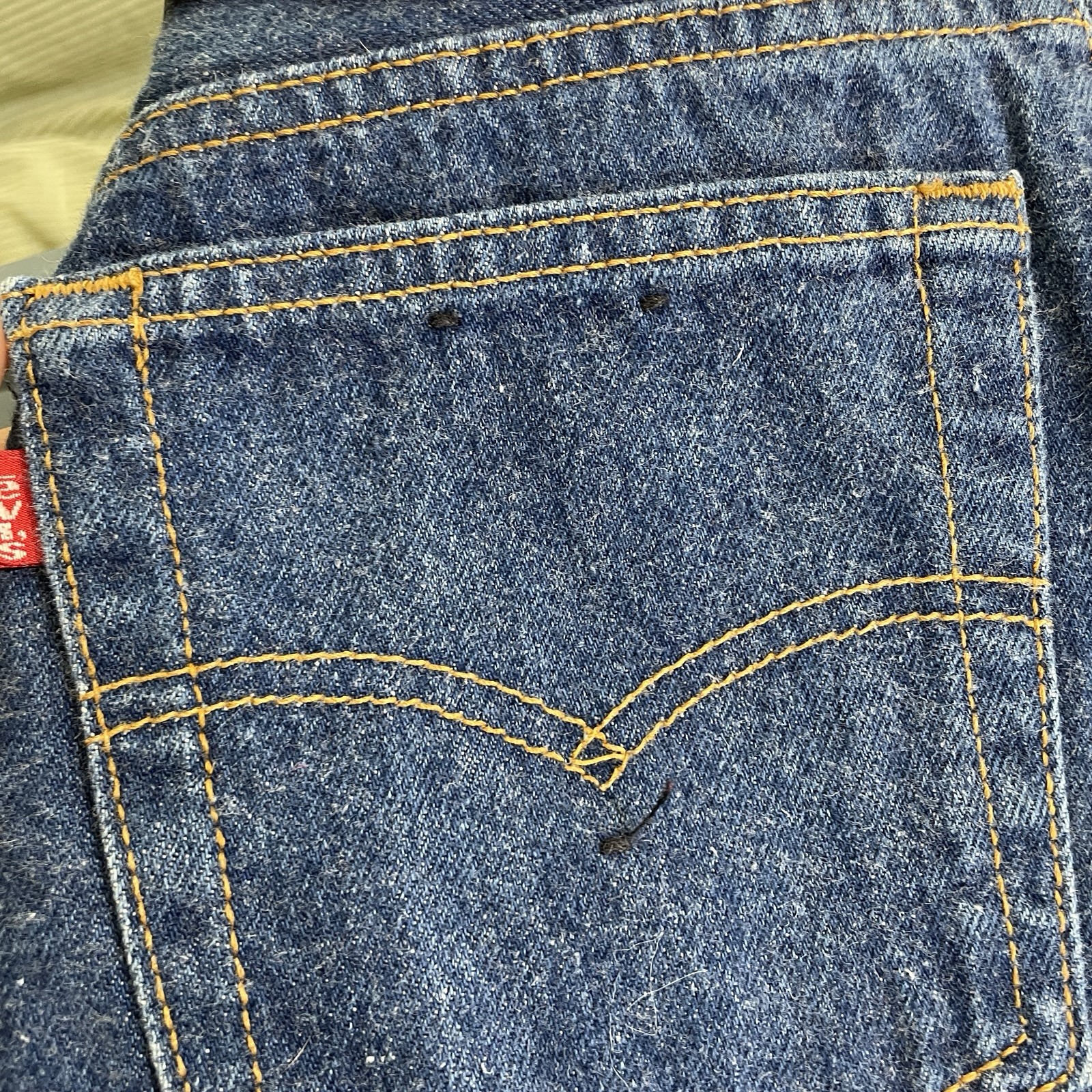Vtg 80s Levis 501 FOR WOMEN Sz 7 26×31 Made in USA 17501-0158 Dark Wash READ*