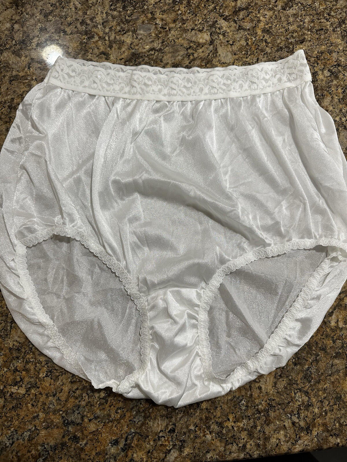 90’s Vintage Hanes Her Way panties size 10 Lace Top