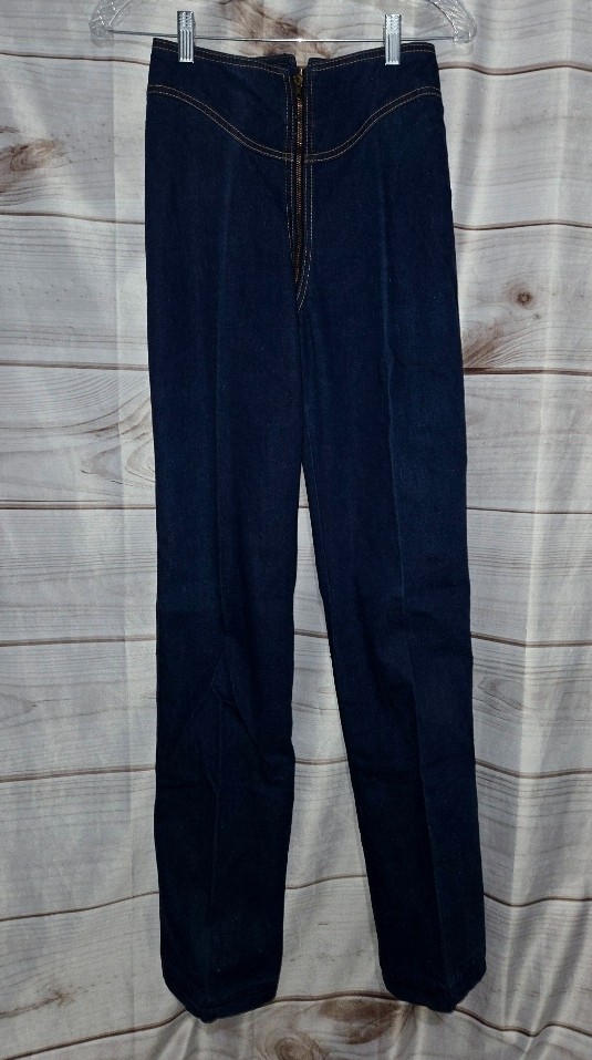 VTG SZ 30 9/10 Rag City Blues LA Zip ALL The Way Around Denim Jeans Style 705
